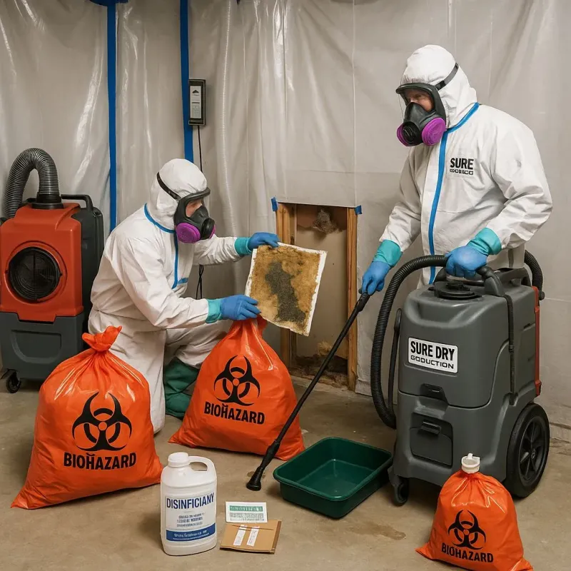 Contaminated Water Handling Protocols process in Enchanted Hills, NM